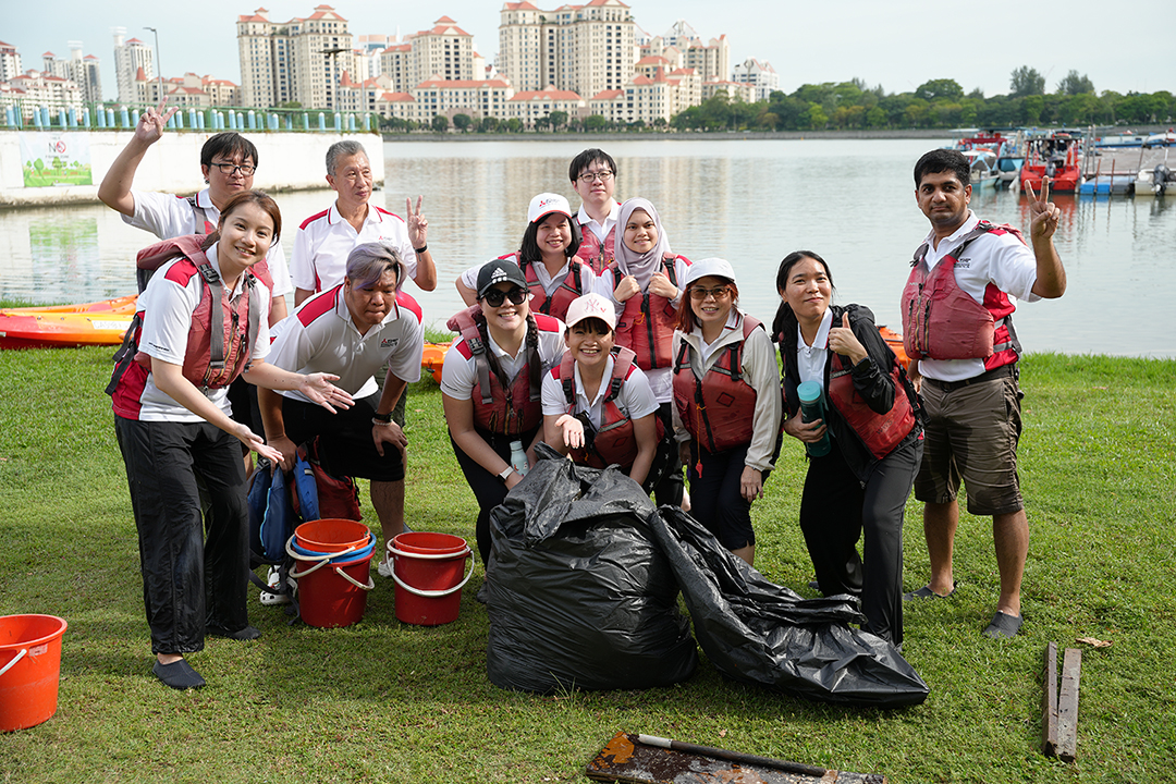 Waterway Clean-up @ Kallang Riverside Park 2025